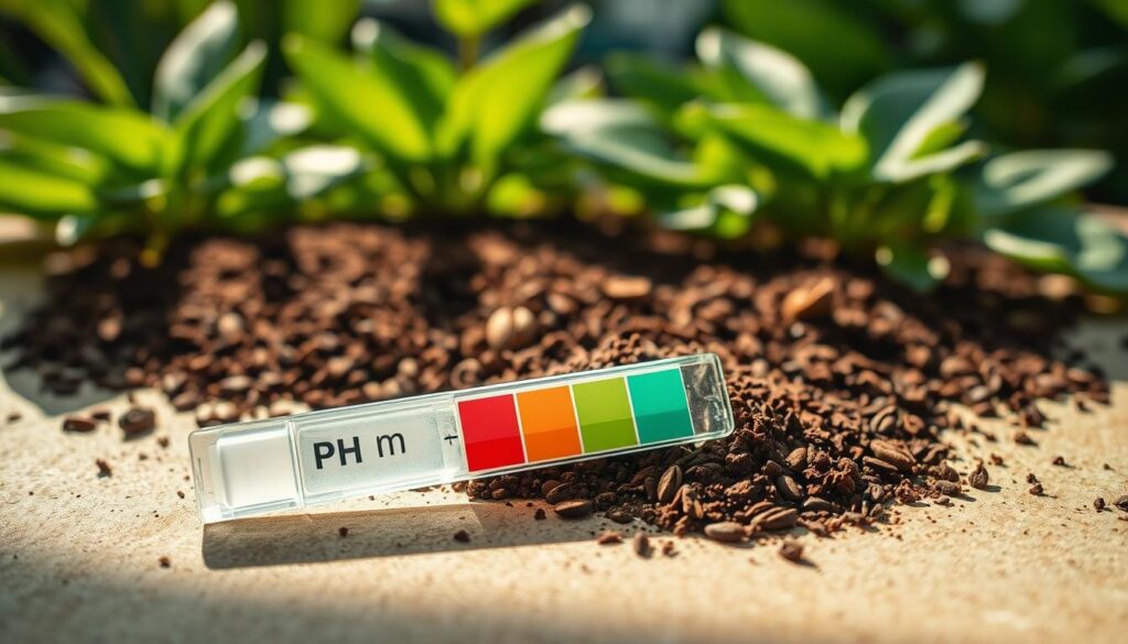 coffee grounds acidity for plants and soil pH levels