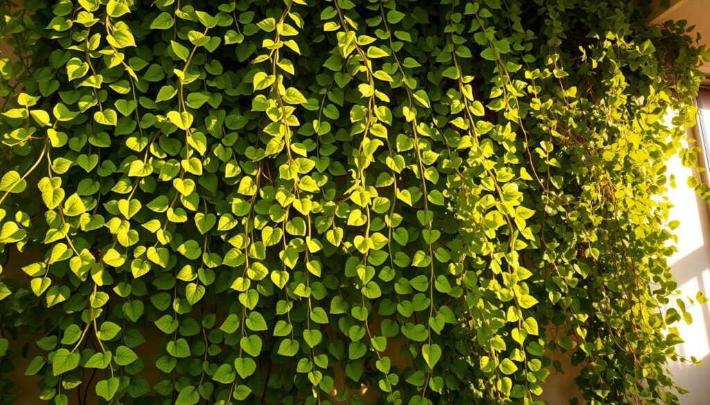creeping fig vine as a wall cover plant