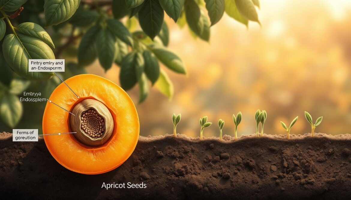 how to germinate apricot seeds