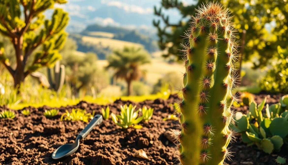 how to plant prickly pear cactus