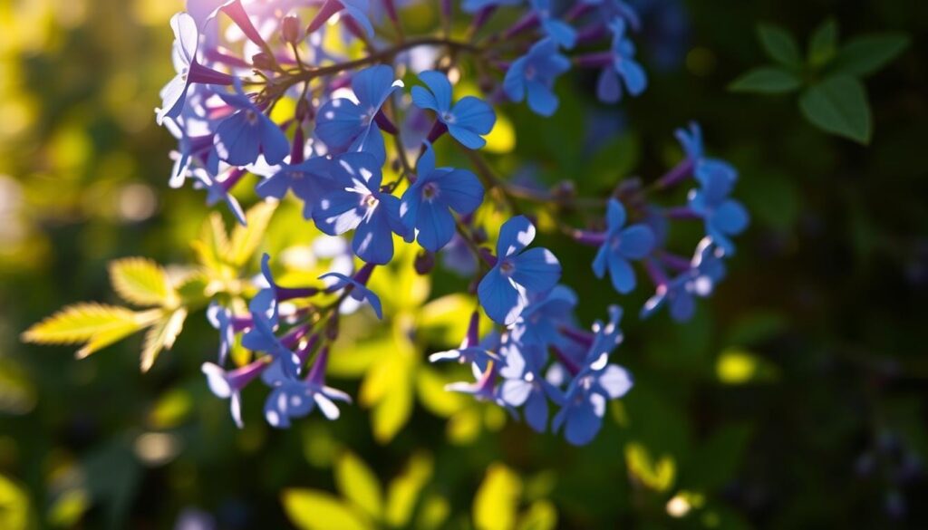 plumbago blue plant