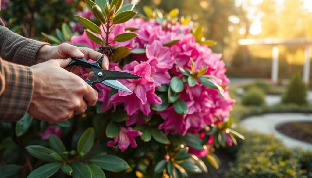 rhododendron pruning techniques