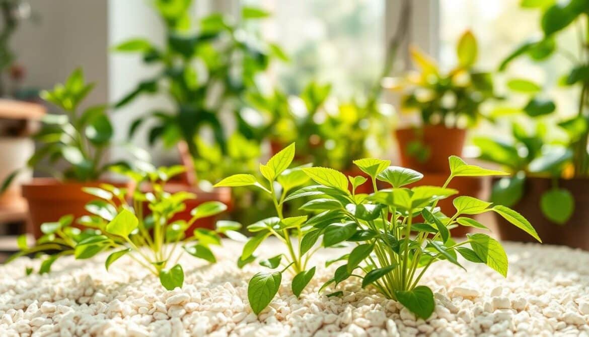 soilless potting mix