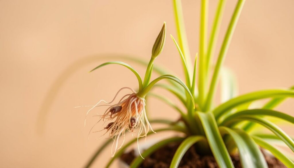 spider plant baby propagation stages