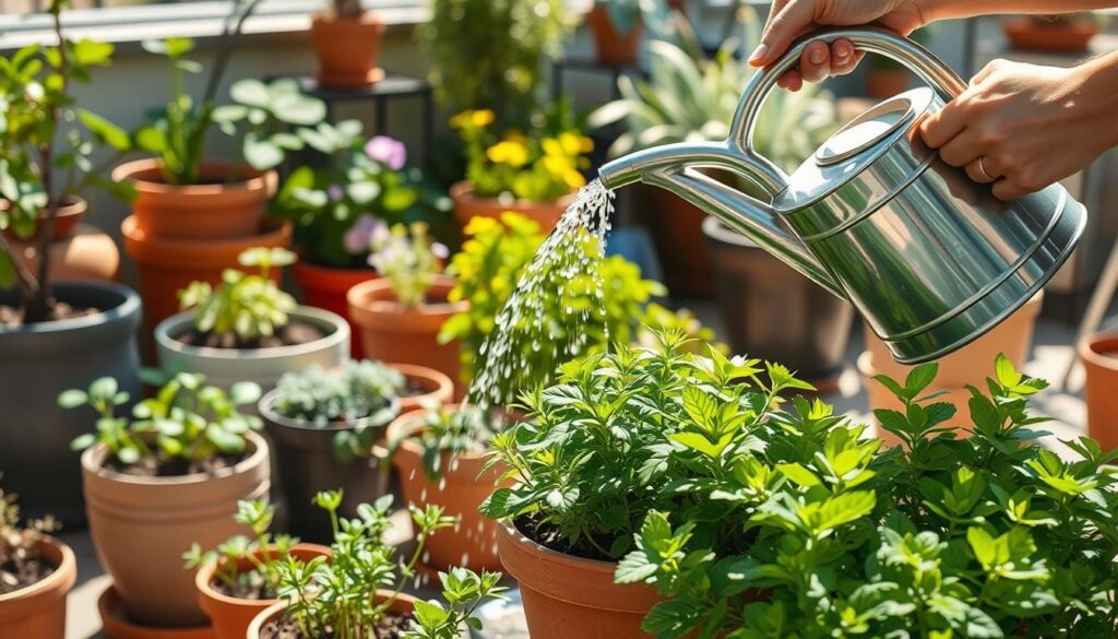 watering-techniques-for-container-gardening