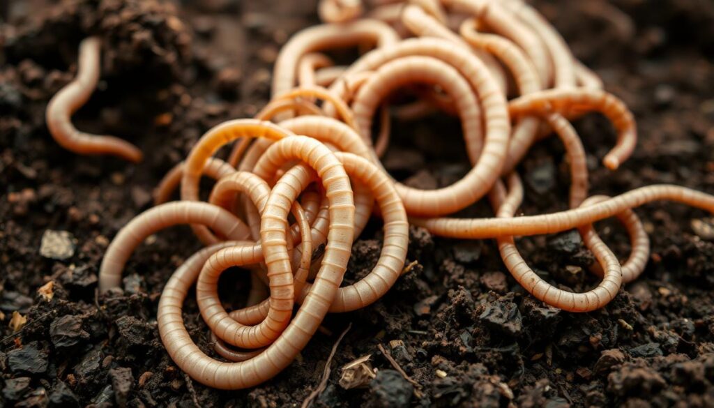 worm castings production worms