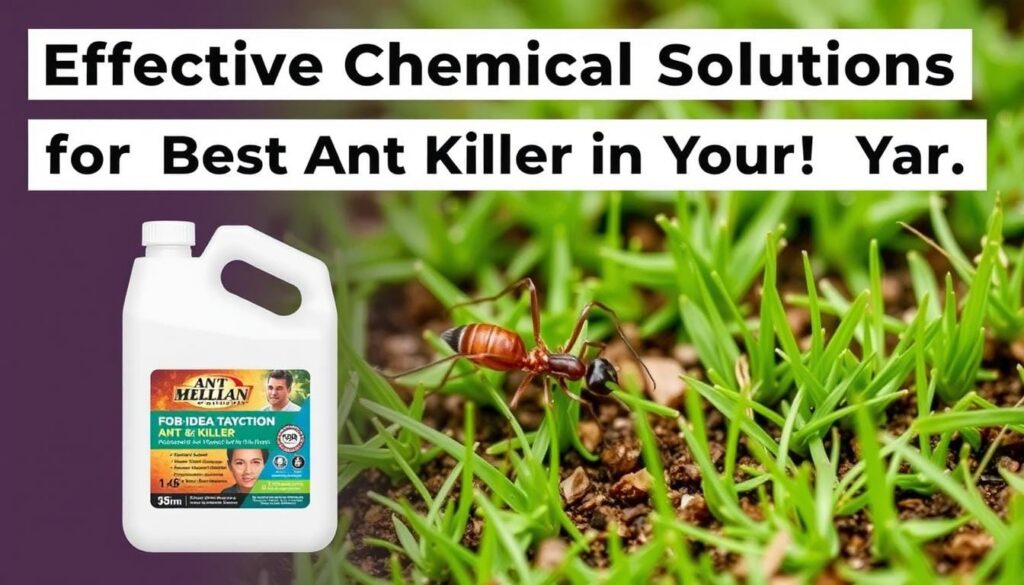 Best Ant Killer for Yard: Effective Chemical Solutions