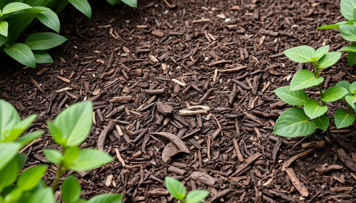 replacing mulch