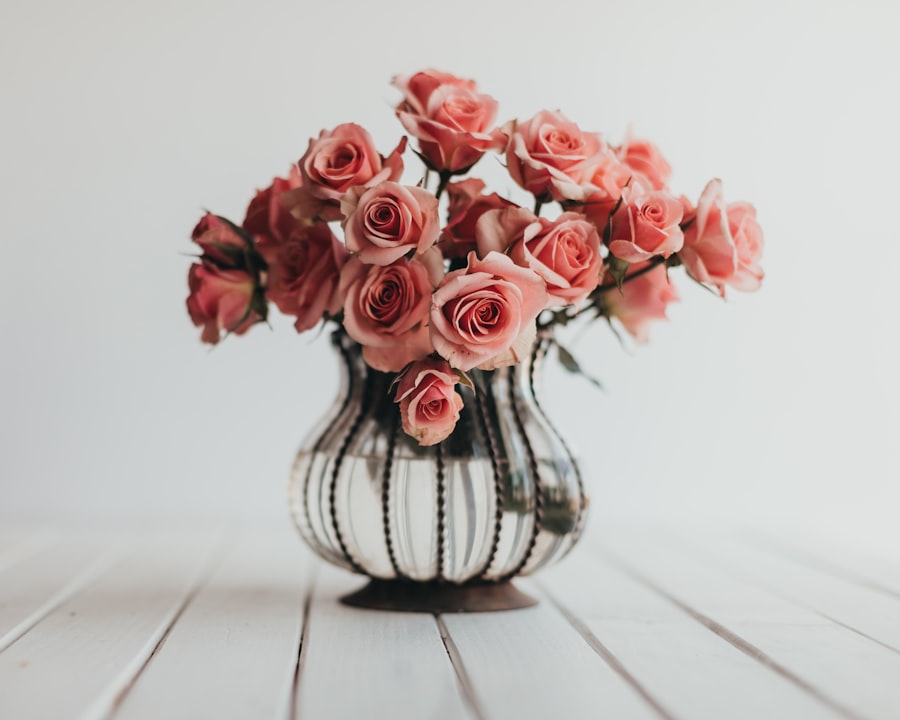 Peach roses