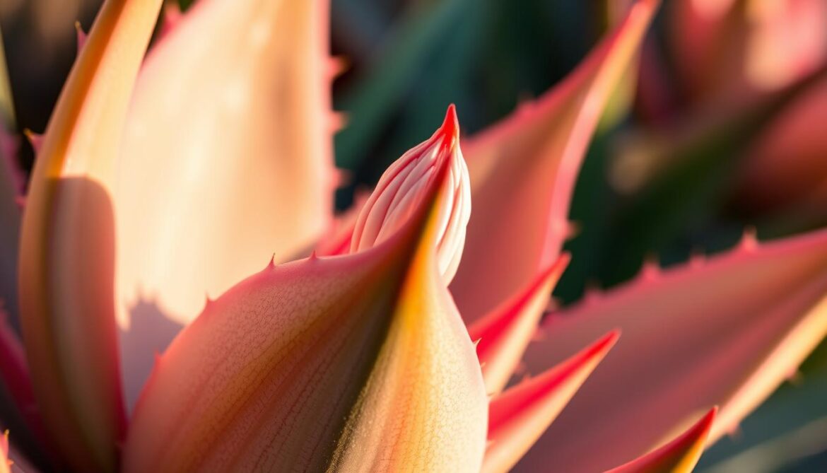 Aloe Plant Blooms