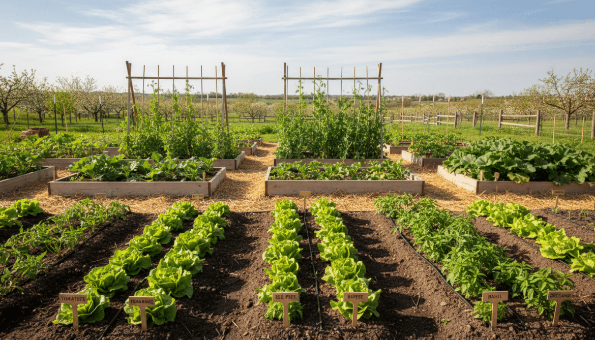 garden layout for maximum yield
