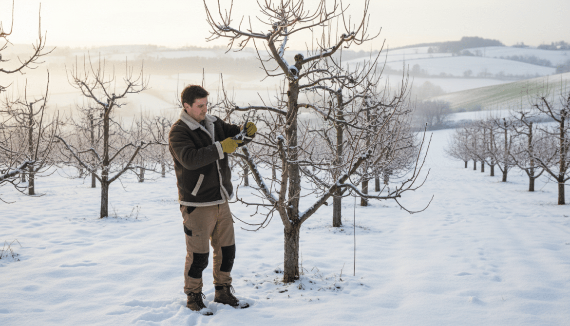 pruning fruit trees