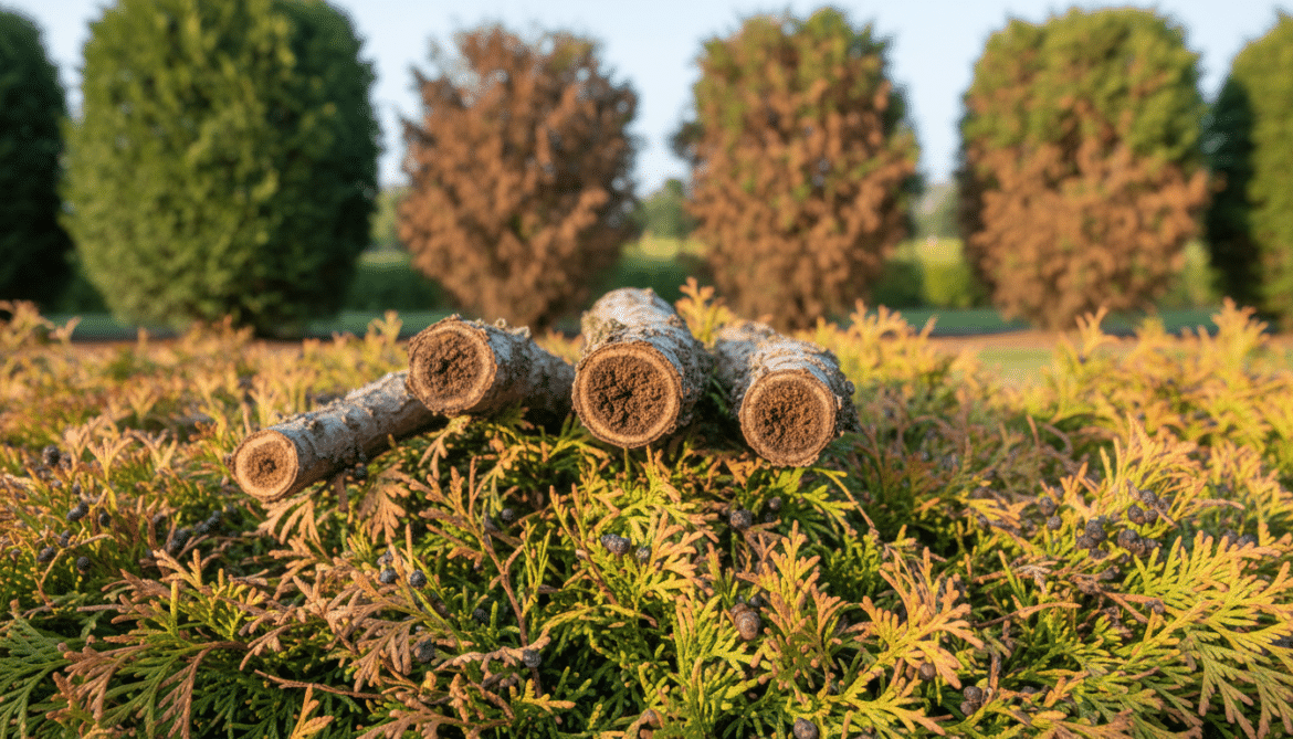 arborvitae diseases pictures