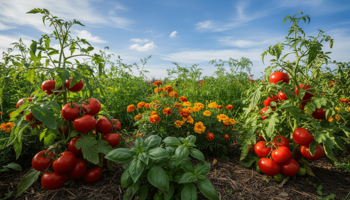 best companion plants for tomatoes