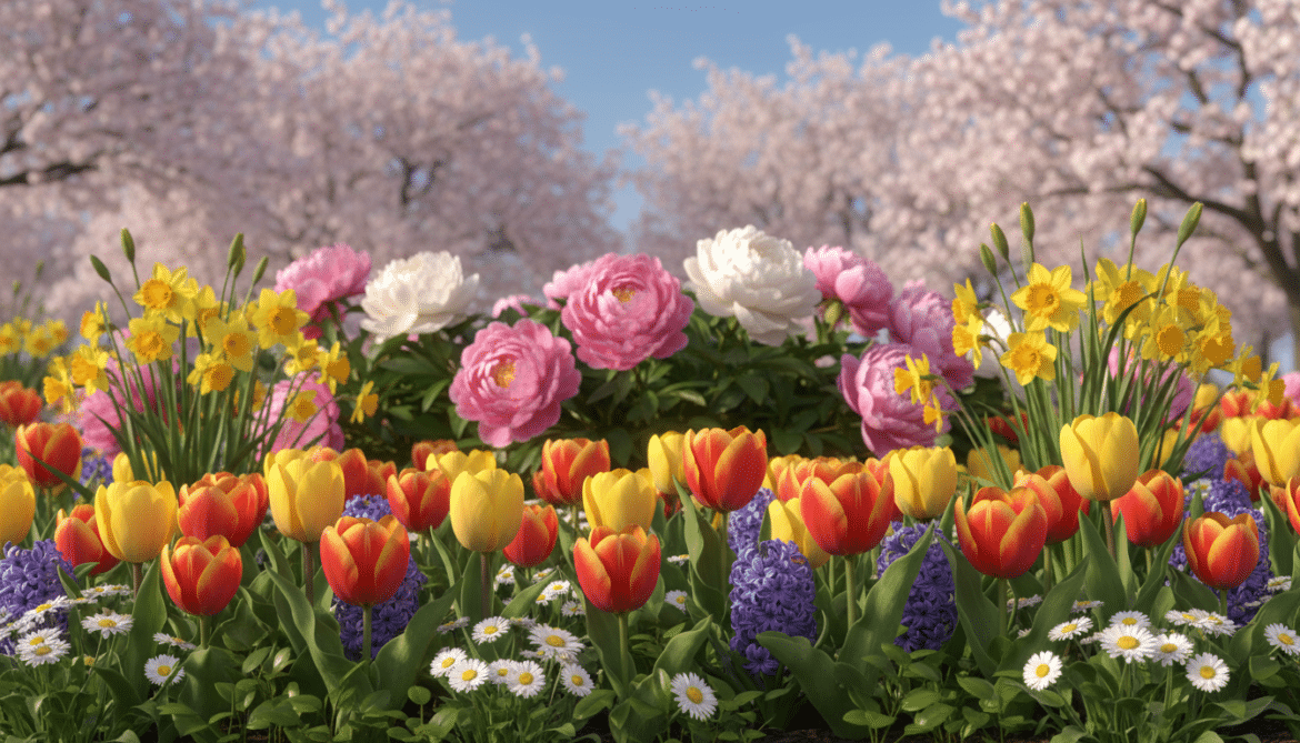 best flowers to grow in spring