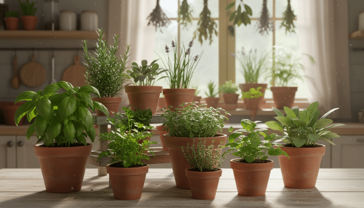 best herbs to grow at home