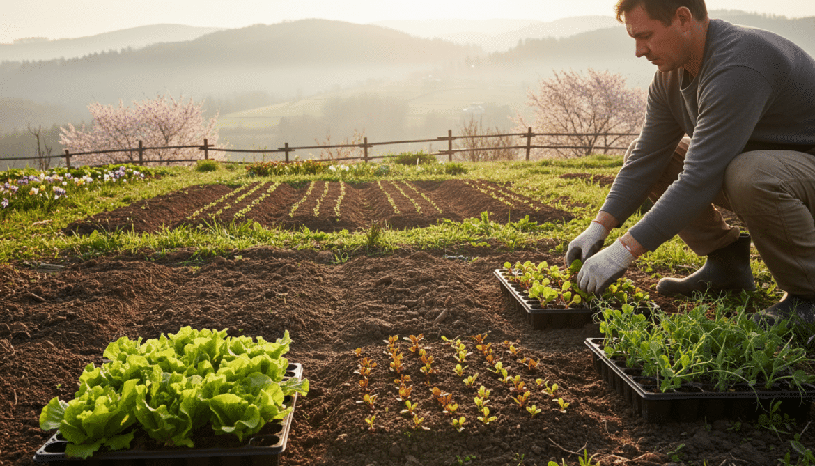 best vegetables to grow in spring