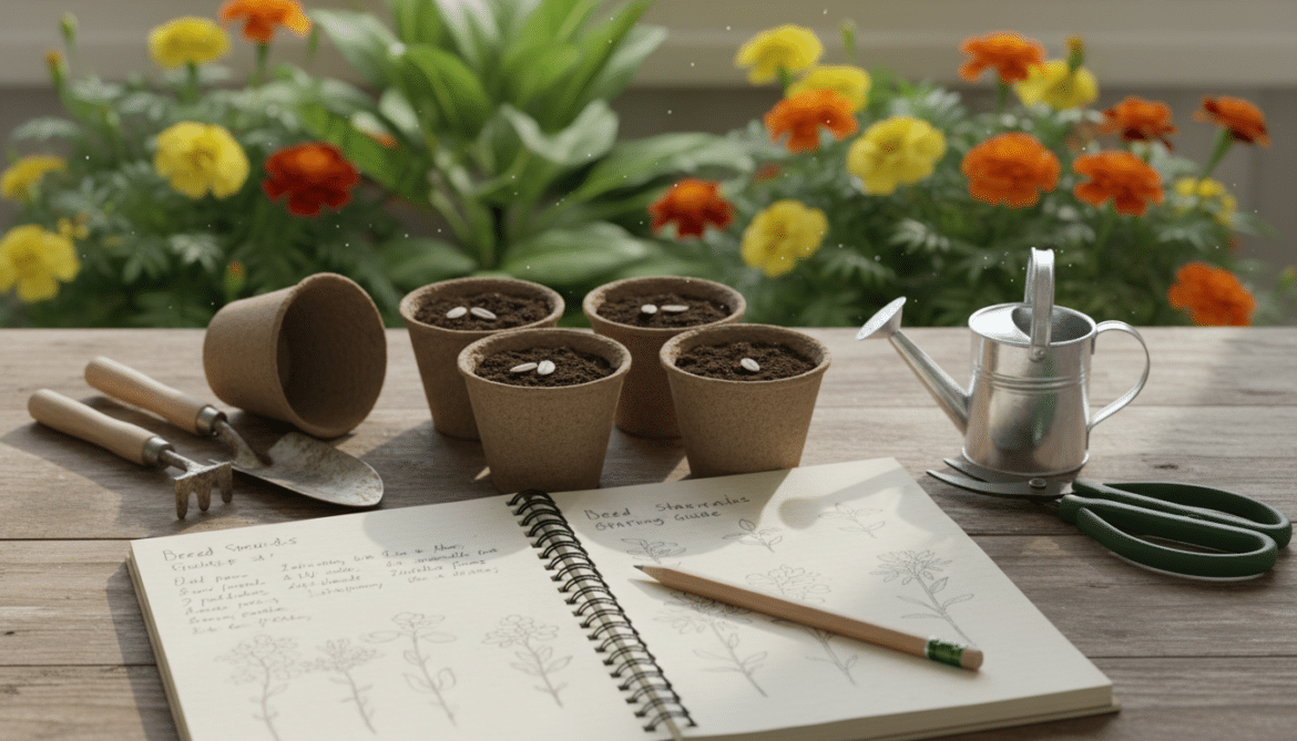 how to grow marigolds from seed