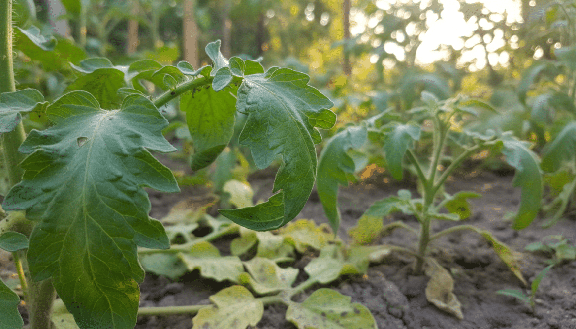 why are my tomato leaves curling