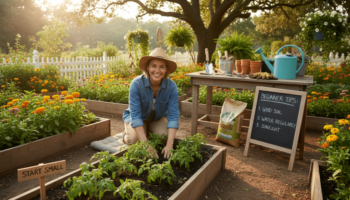 beginner gardening tips