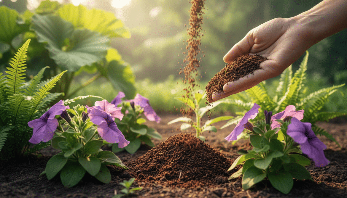 coffee grounds as fertilizer for plants