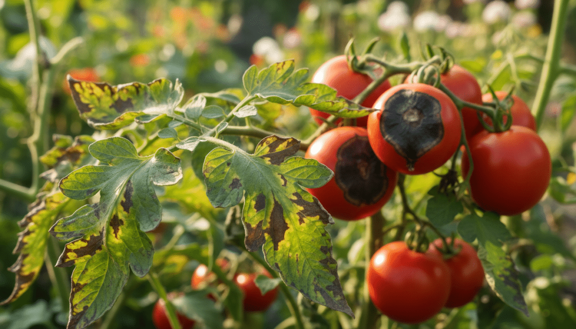 how to treat blight in tomatoes