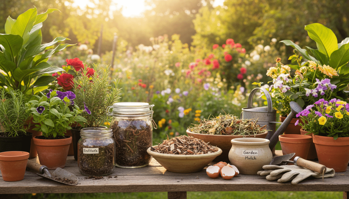 organic fertilizer for plants at home