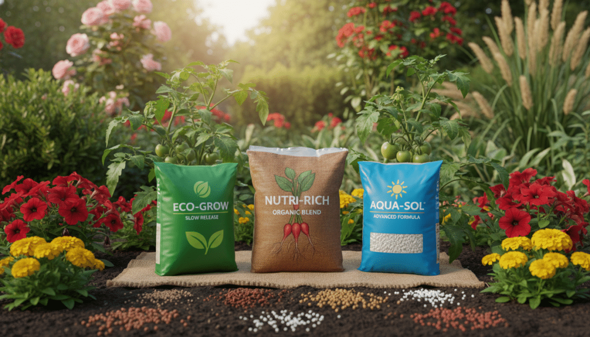 slow release fertilizer for garden beds